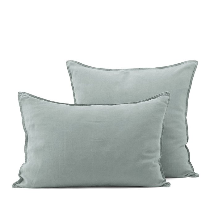 Taie d'oreiller en lin 50 x 60 Sable Taie d'oreiller en lin 50 x 60 Sable
