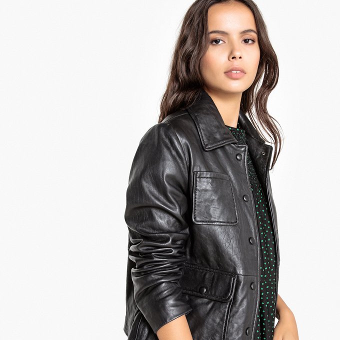 Leather Jacket La Redoute Collections