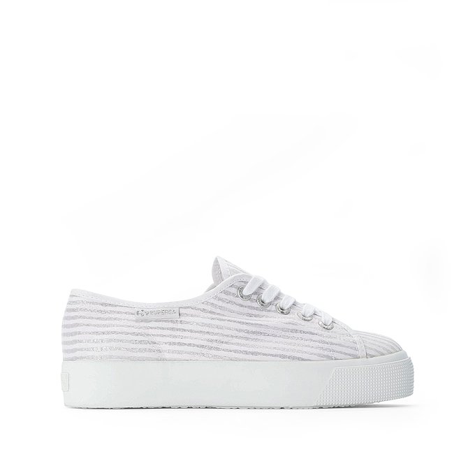 superga white trainers