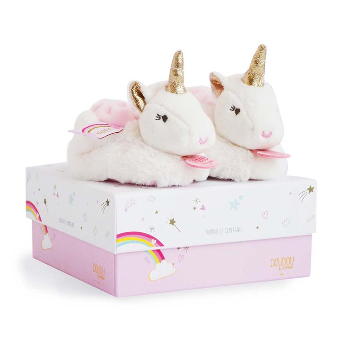 infant unicorn slippers