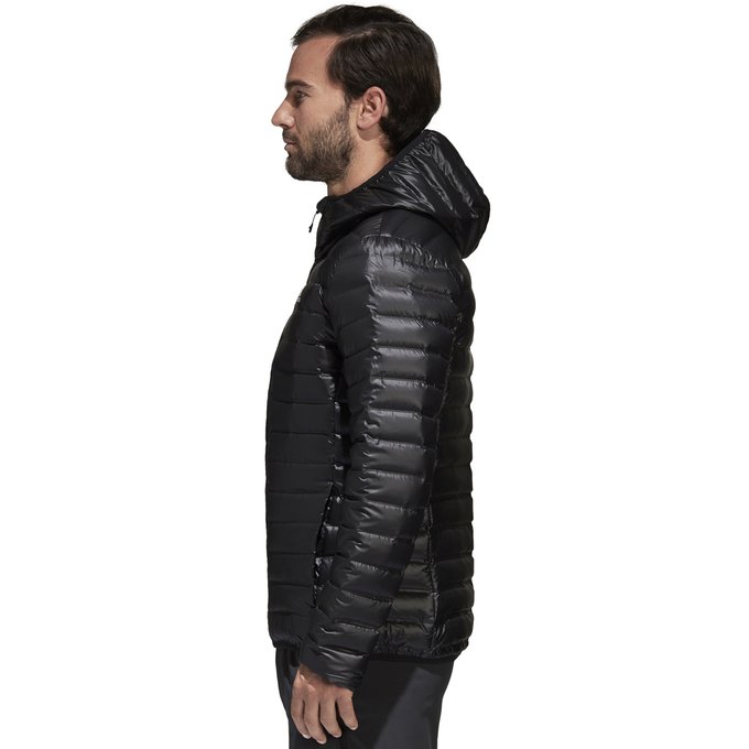 adidas chaqueta capucha marron