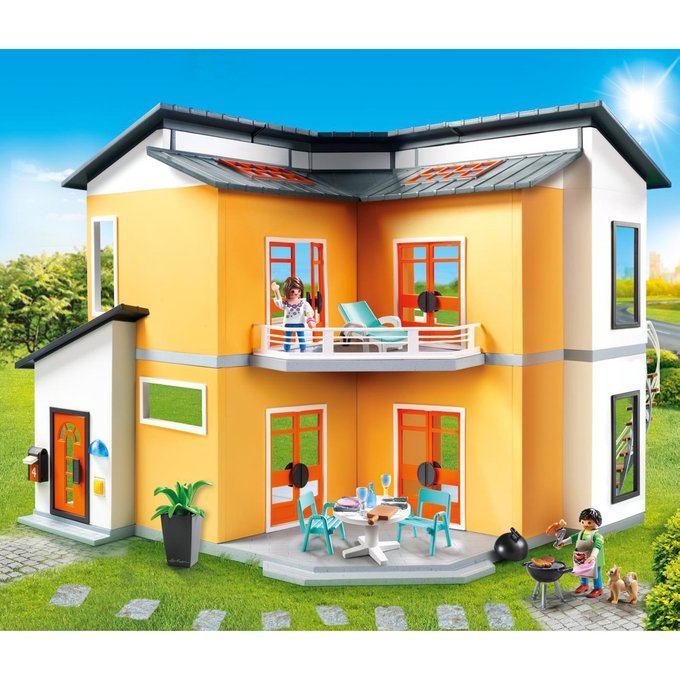 playmobil casa moderna 9266
