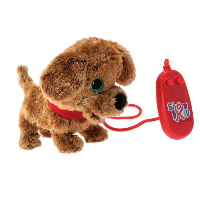 Jouet Chien Interactif Marche Avec Moi Chien Noisette Marron Sevira Kids La Redoute