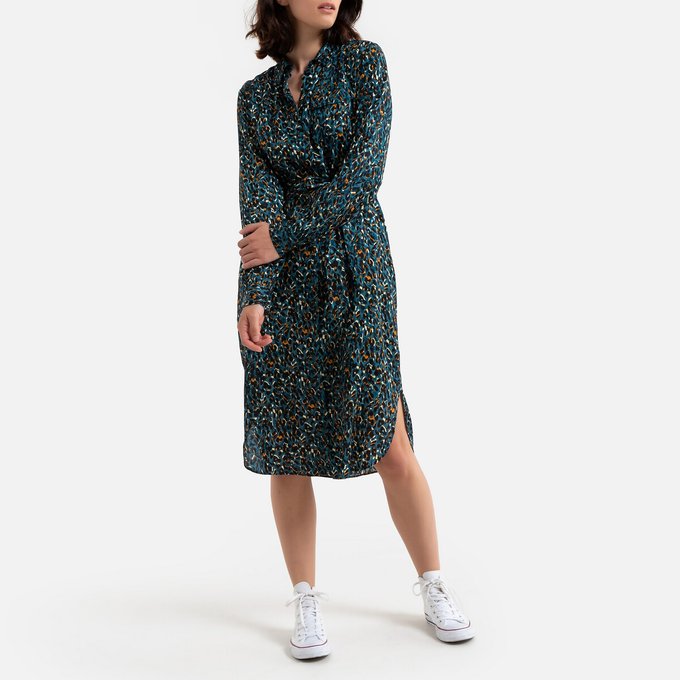 knee length shirt dress