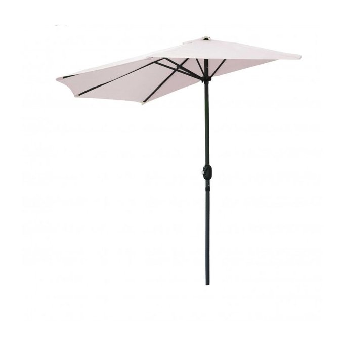 demi parasol rectangulaire inclinable