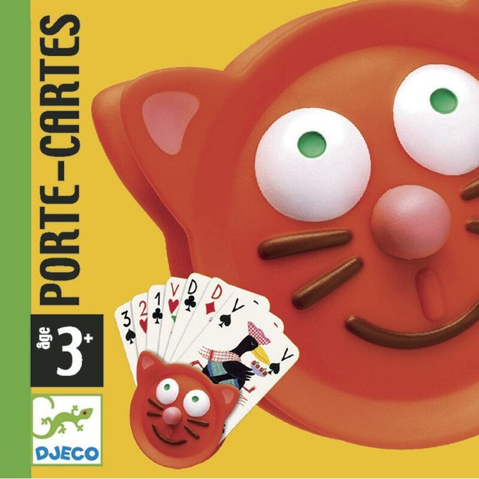 Porte Cartes Tete De Chat Djeco La Redoute