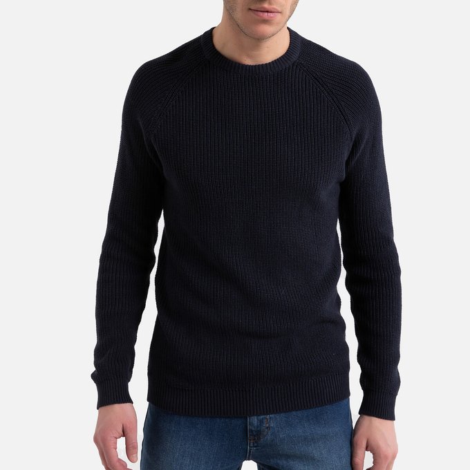 cotton crew neck jumper