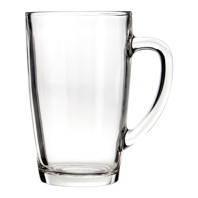 tall glass mugs