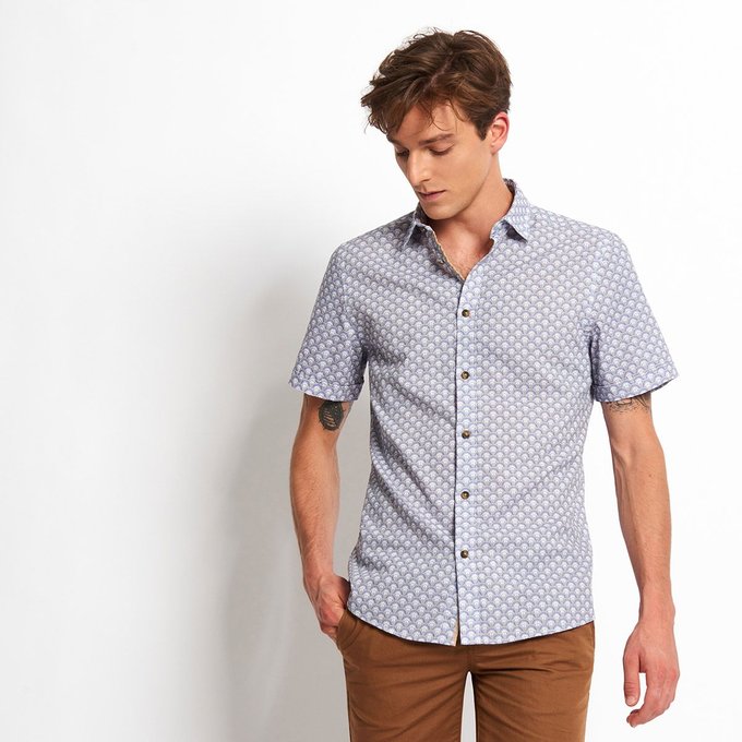 chemise imprimée homme