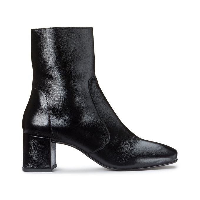 Amalric Aged Leather Ankle Boots