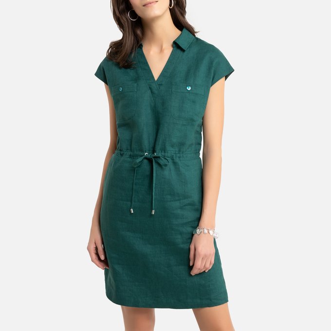 short sleeve shift dress