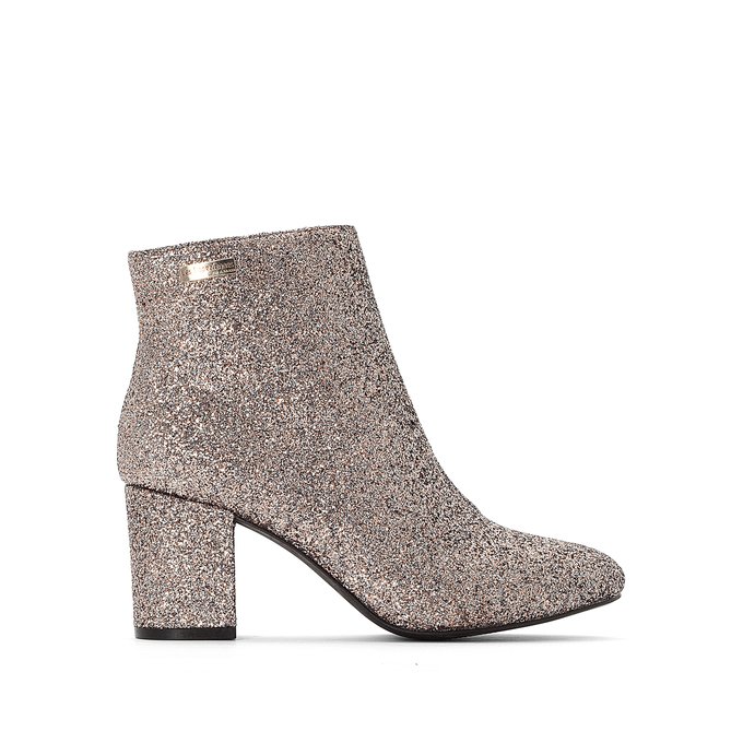 Botines brillantes clora color plata Les Tropeziennes Par M Belarbi | La  Redoute