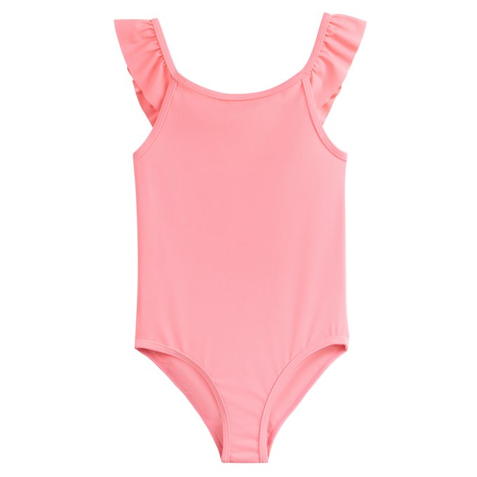 plain pink swimsuit