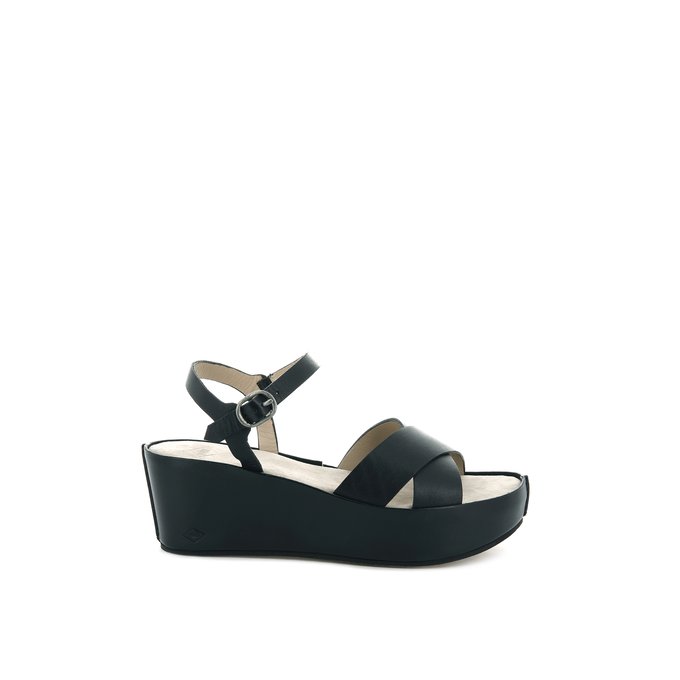 black and white wedge sandals