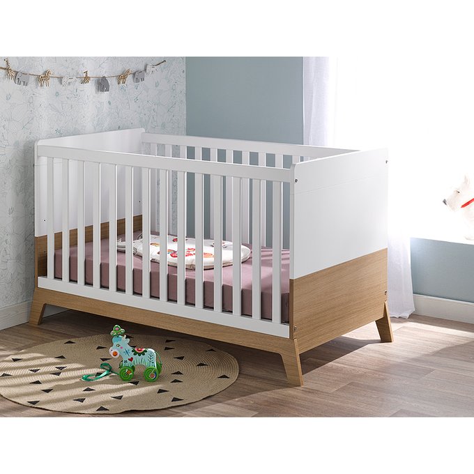 Lit Bebe Evolutif Archipel La Redoute Interieurs Chene Blanc La Redoute