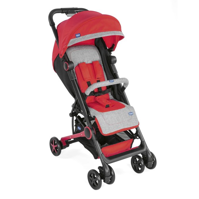 poussette chicco orange