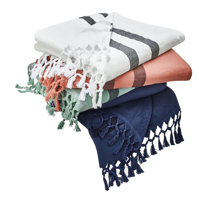 Antalya Terrycloth Fouta Towel La Redoute Interieurs La Redoute