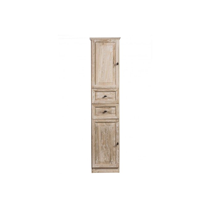 Colonne De Salle De Bain En Chene Blanchi Vienne Ii Bois Clair