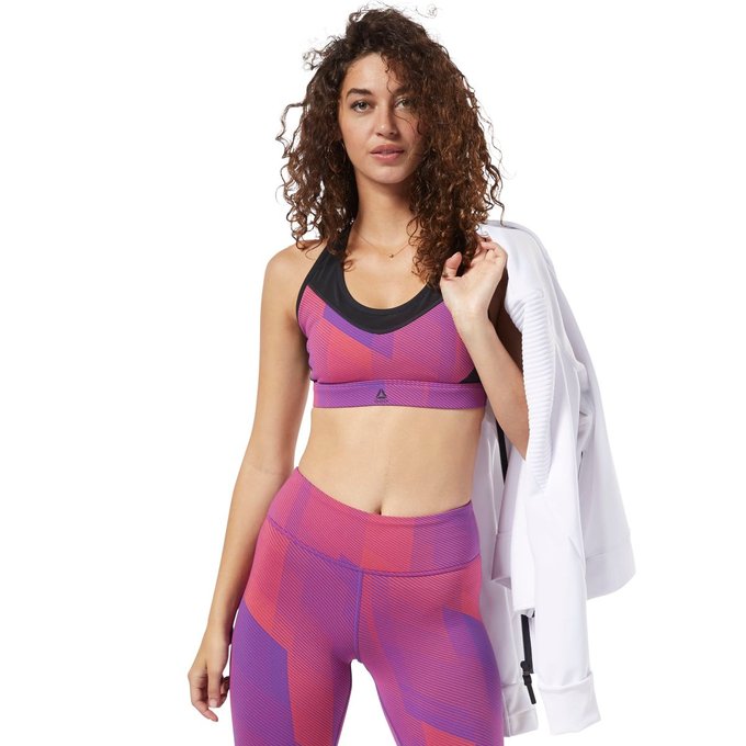 brassiere reebok violet