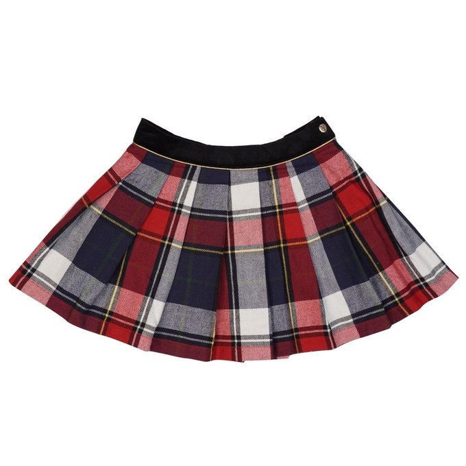 Jupe Ecossaise Plissée à Carreaux Tartan 2 12 Ans La Faute A Voltaire La Redoute
