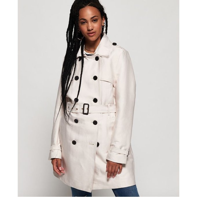 Trench coat belle Superdry | La Redoute Trench coat belle Superdry | La Redoute