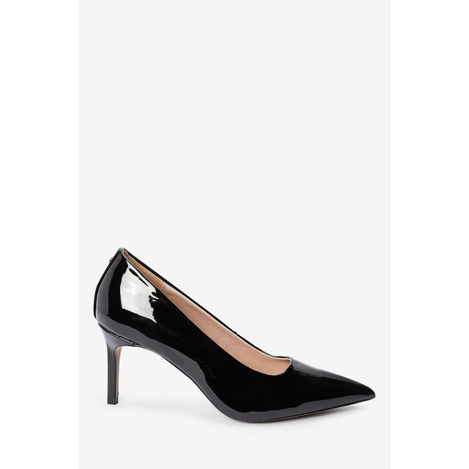 sandales vernis noir