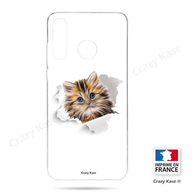 coque chat huawei p30