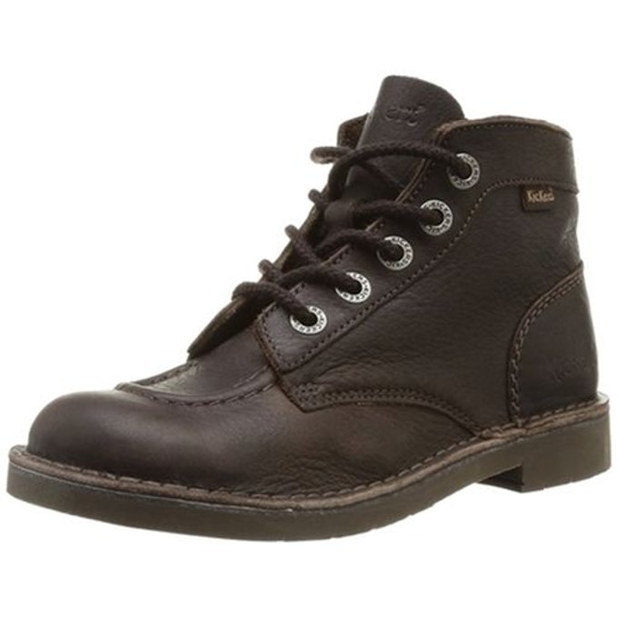 kickers kick col marron