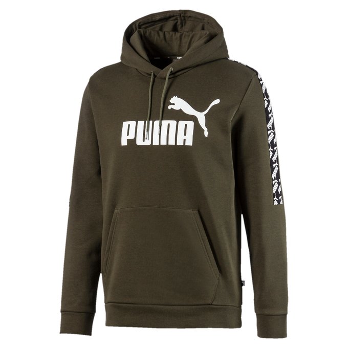 Amplified hoodie khaki Puma | La Redoute