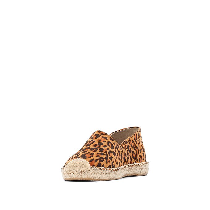 leopard print espadrilles