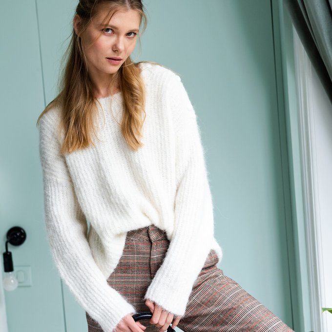 chunky soft cardigan