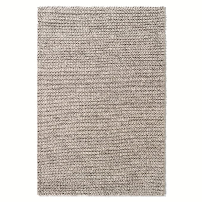 Teppich Diano Aus Reiner Wolle In Strick Optik La Redoute