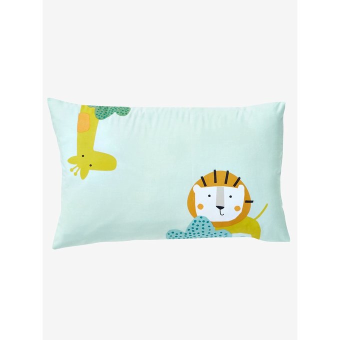 Taie D Oreiller Bebe Jungle Party Vert Clair Vertbaudet La Redoute Taie D Oreiller Bebe Jungle Party Vert Clair Vertbaudet La Redoute