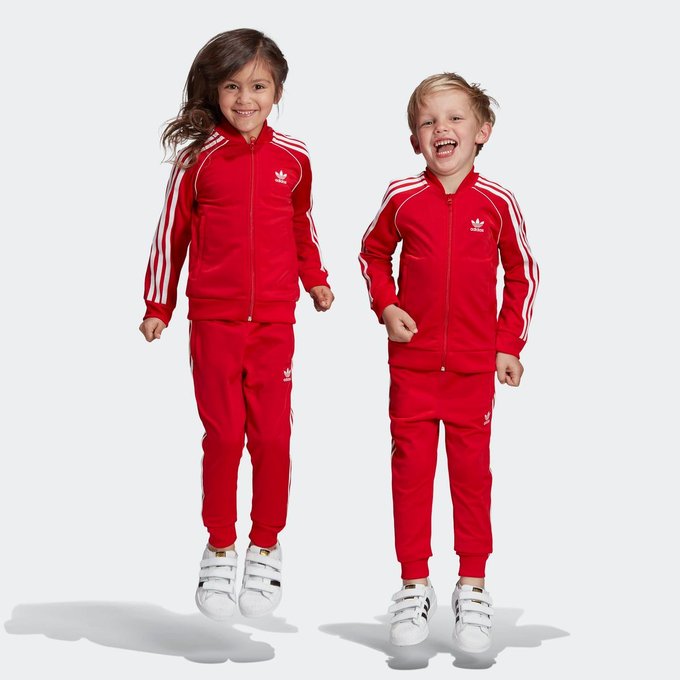 Survêtement sst rouge Adidas Originals | La Redoute Veste de survêtement sst rouge Adidas Originals | La Redoute