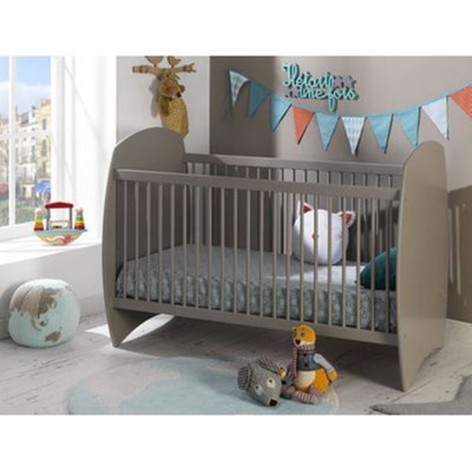 Lit Bebe Evolutif Barreaux Violette Basile Fabrication Francaise Alfred Et Compagnie La Redoute