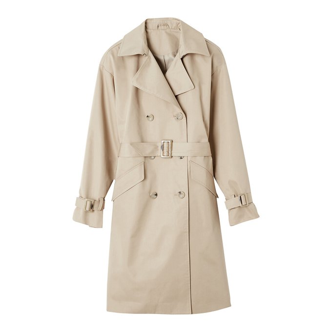 Trench com botões