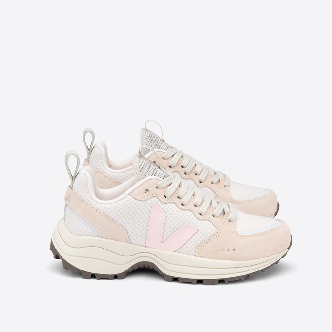 pink veja trainers