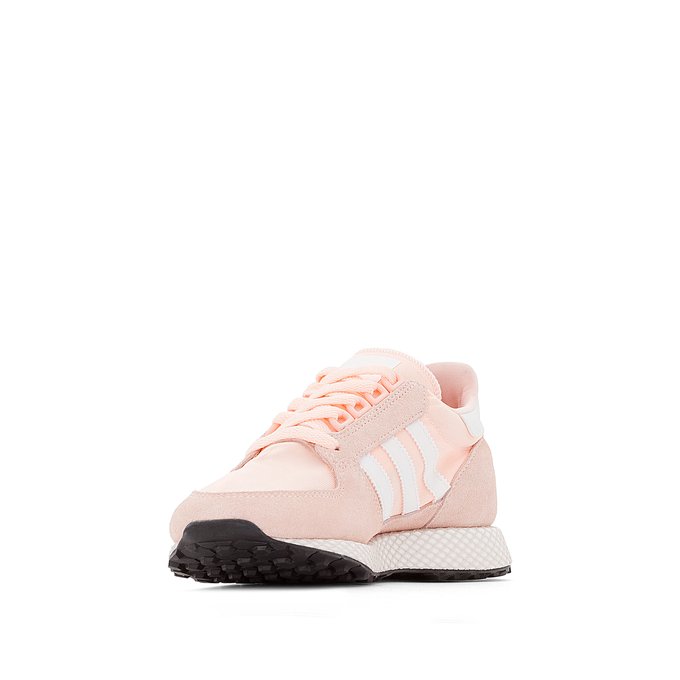 adidas sneakers grijs roze