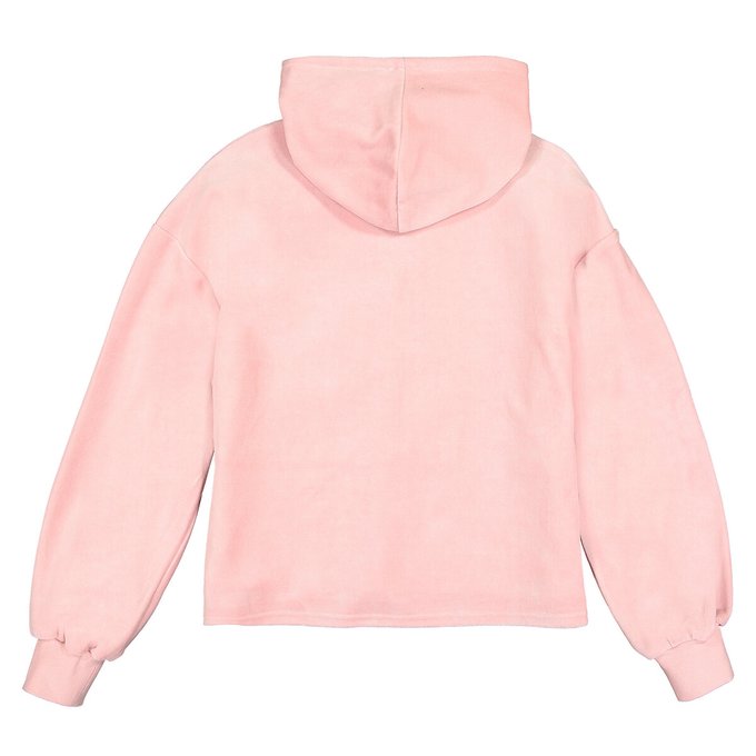 pink velour sweater