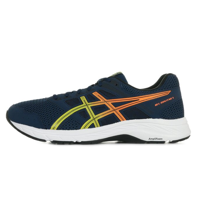 asics jaune orange