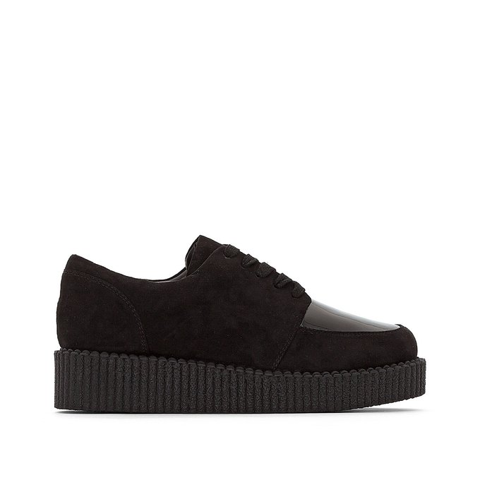 derbies compensées noir