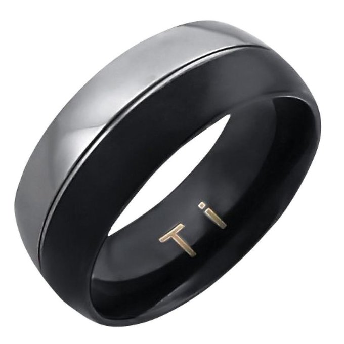 bague solitaire titane bague solitaire titane