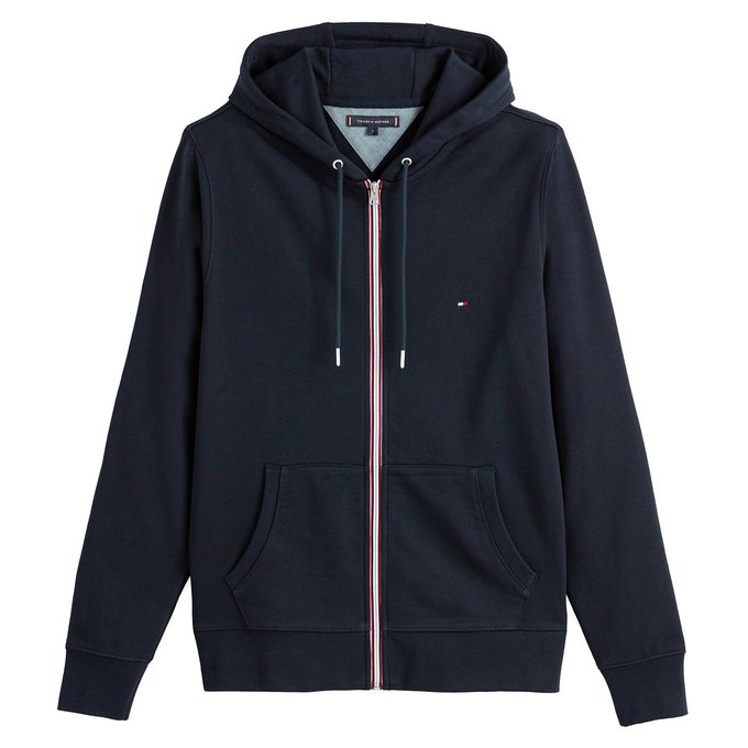 Core zip-up hoodie in organic cotton