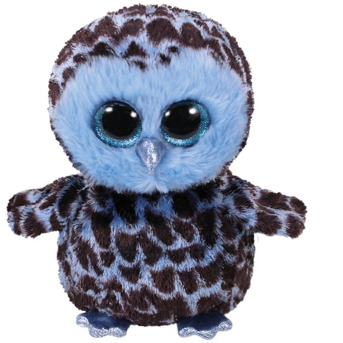 peluche ty hibou multicolore