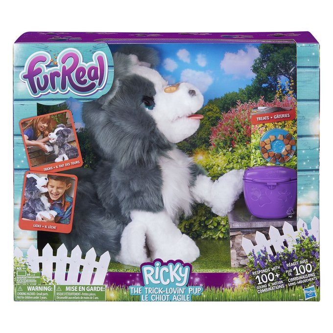 hasbro chien interactif