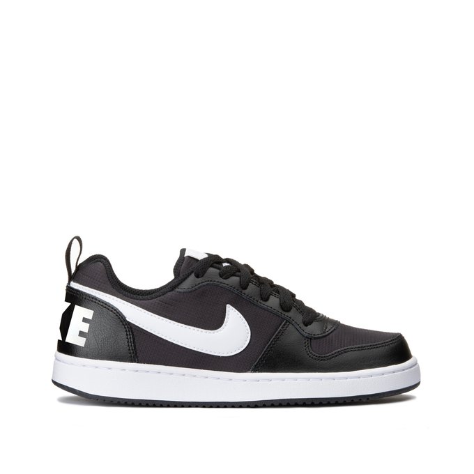 nike court borough low zwart