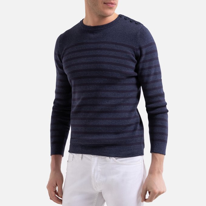 shirt with crew neck jumper