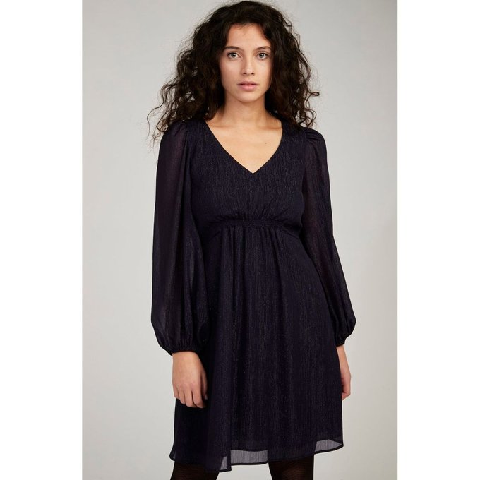 Robe Courte Empire Bleu Naf Naf La Redoute