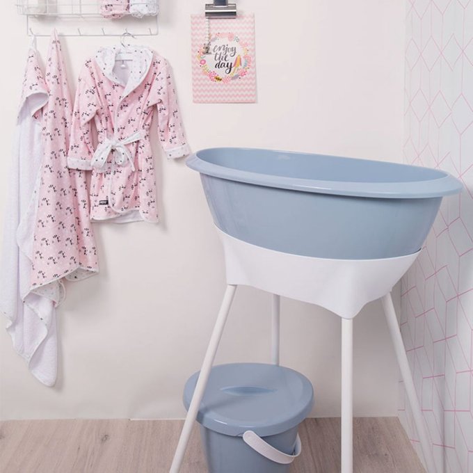 Baignoire Bebe Bleu Celeste Bleu Luma La Redoute