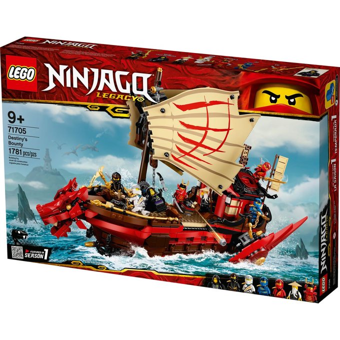 lego bateau ninjago
